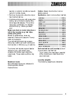 Preview for 9 page of Zanussi 136905611-00-02092008 User Manual