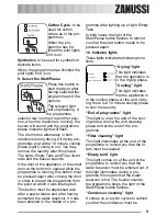 Preview for 11 page of Zanussi 136905611-00-02092008 User Manual