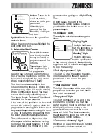 Предварительный просмотр 11 страницы Zanussi 136905611-00-02092008 User Manual