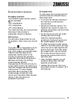 Preview for 19 page of Zanussi 136905611-00-02092008 User Manual