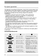 Preview for 24 page of Zanussi 136905611-00-02092008 User Manual