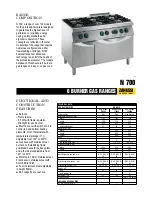 Zanussi 178003 Specifications preview