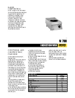 Zanussi 178040 Specifications preview