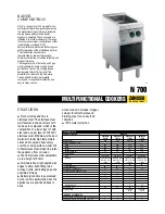 Preview for 1 page of Zanussi 178102 Specifications