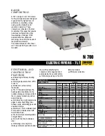 Zanussi 178118 Specifications preview