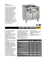 Preview for 1 page of Zanussi 178145 Specifications