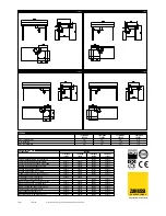 Preview for 2 page of Zanussi 1800 Technical Data