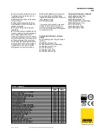 Preview for 2 page of Zanussi 200177 Specifications