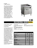 Preview for 1 page of Zanussi 200313 Specifications