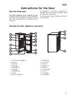 Preview for 5 page of Zanussi 240 Series Instruction Book