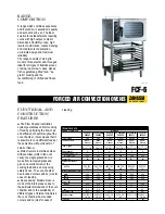 Preview for 1 page of Zanussi 240200 Specifications
