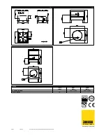 Предварительный просмотр 2 страницы Zanussi 253110 Specifications