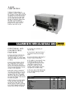 Zanussi 283200 Specifications preview