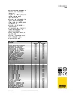 Предварительный просмотр 2 страницы Zanussi 392127 Specifications