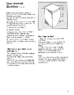 Предварительный просмотр 9 страницы Zanussi 3W - ZR60/3B Instructions For Use And Care Manual