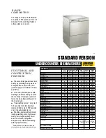 Preview for 1 page of Zanussi 400140 Specifications