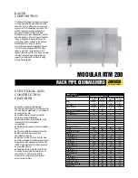 Preview for 1 page of Zanussi 534272 Specifications