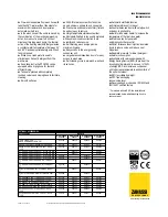 Preview for 2 page of Zanussi 534320 Specifications