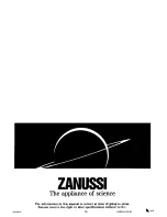 Preview for 28 page of Zanussi 553 B Instructions For Use And Care Manual