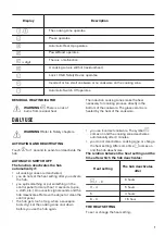 Предварительный просмотр 7 страницы Zanussi 62 D4A 01 AA User Manual