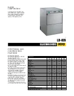 Предварительный просмотр 1 страницы Zanussi 727034 Technical Data Manual