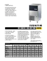 Zanussi 730008 Specifications preview