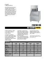 Zanussi 730171 Specifications preview