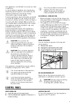 Preview for 7 page of Zanussi 7332543732852 User Manual