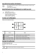 Preview for 6 page of Zanussi 7332543810253 User Manual