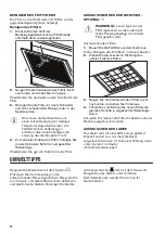 Preview for 14 page of Zanussi 7332543810253 User Manual