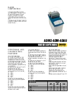 Предварительный просмотр 1 страницы Zanussi 860412 Technical Data