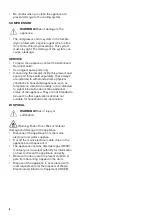 Preview for 6 page of Zanussi 916098961 User Manual