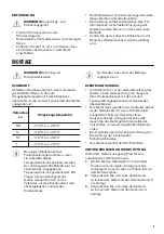 Preview for 5 page of Zanussi 920594165 User Manual