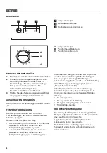 Preview for 6 page of Zanussi 920594165 User Manual