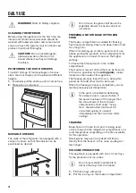 Preview for 18 page of Zanussi 925503026 User Manual