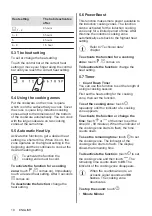 Preview for 10 page of Zanussi 949 595 702 User Manual