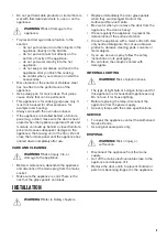 Preview for 5 page of Zanussi 949495304 User Manual