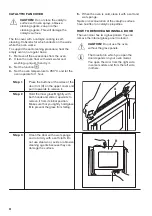 Preview for 24 page of Zanussi 949495304 User Manual