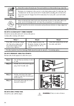 Предварительный просмотр 20 страницы Zanussi 949499628 User Manual