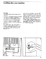 Предварительный просмотр 15 страницы Zanussi ADF 62/26 Instructions For The Use And Care