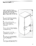 Предварительный просмотр 19 страницы Zanussi ADF 62/26 Instructions For The Use And Care