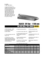 Preview for 1 page of Zanussi Block 642181 Specifications