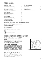 Preview for 3 page of Zanussi BMF 849 Instruction Booklet