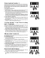 Preview for 7 page of Zanussi BMF 849 Instruction Booklet