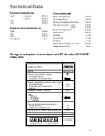 Предварительный просмотр 15 страницы Zanussi BMS930 Instruction Booklet