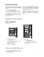 Предварительный просмотр 7 страницы Zanussi BUILT-IN REFRIGERATOR Instruction Book