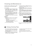 Предварительный просмотр 11 страницы Zanussi BUILT-IN REFRIGERATOR Instruction Book