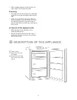 Preview for 4 page of Zanussi CF 50 SI Instruction Booklet