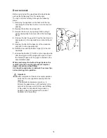 Preview for 14 page of Zanussi CF 50 SI Instruction Booklet