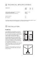 Предварительный просмотр 11 страницы Zanussi CL 50 SI Instruction Booklet